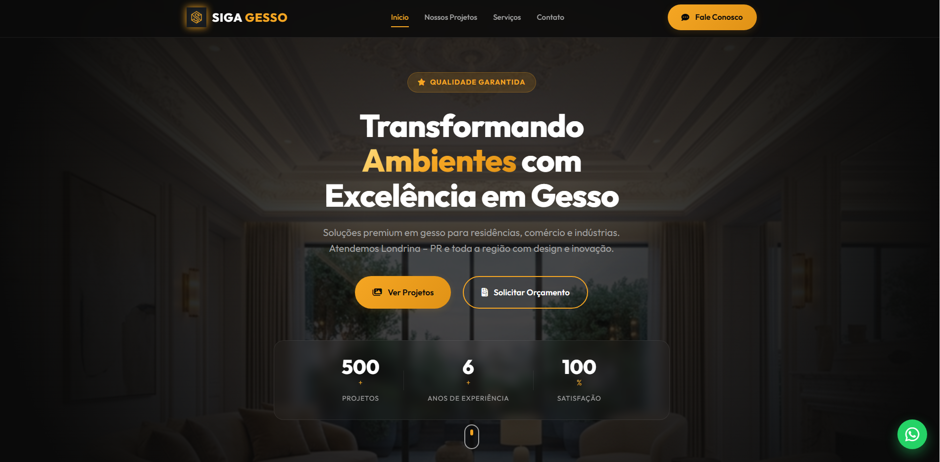 Site Institucional Premium